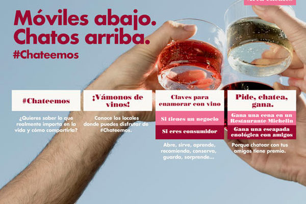 La promoción del vino en la hostelería sigue con #Chateemos