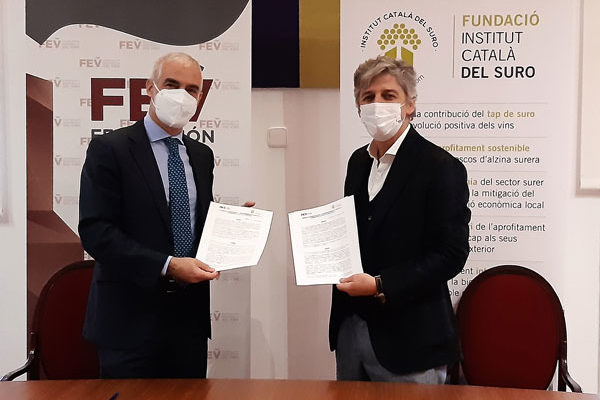 La FEV y el Instituto Catalán de Corcho firman un acuerdo de colaboración