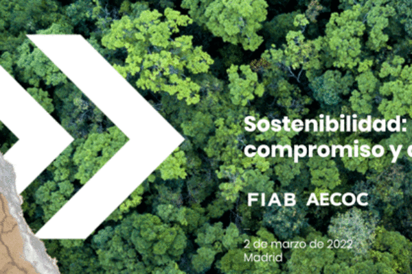 FIAB y AECOC analizan los desafíos empresariales para contribuir al impulso de una economía más sostenible