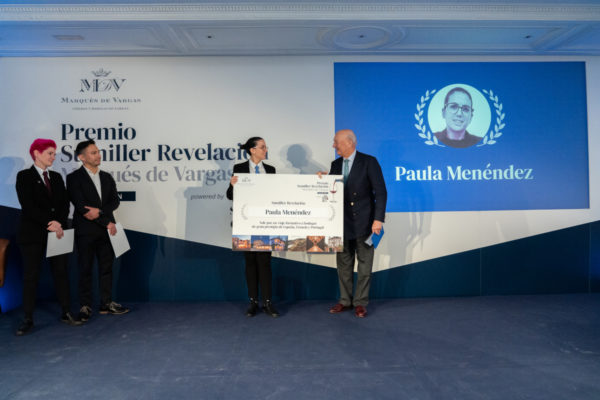 Paula Menéndez se alza con el Premio Sumiller Revelación Marqués de Vargas