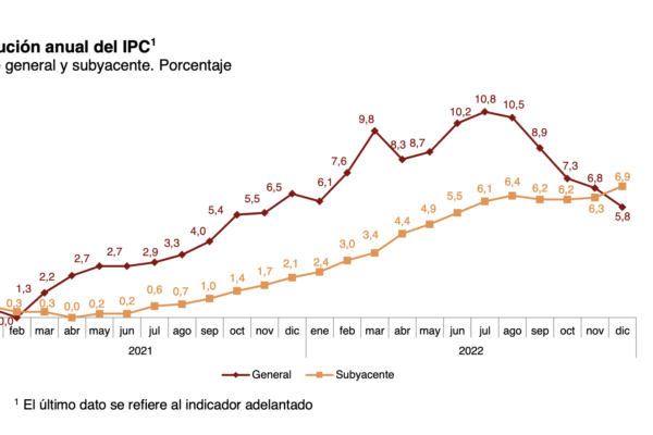 Indicador adelantado del Índice de Precios de Consumo (IPC)