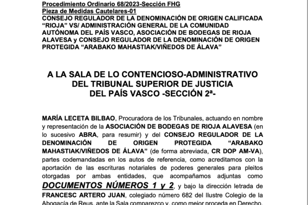 Procedimiento Ordinario 68/2023-Sección FHG. Pieza de Medidas Cautelares-01
