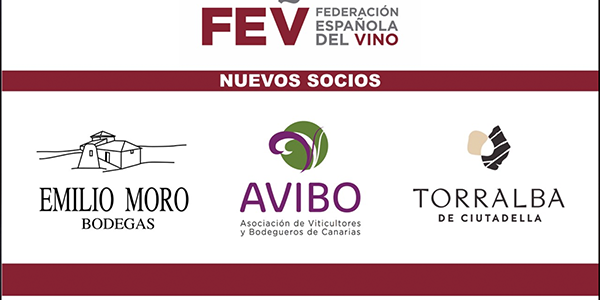 Bodegas Emilio Moro, la Asociación de Bodegueros y Viticultores de Canarias (AVIBO) y Bodega Torralba se unen a la FEV