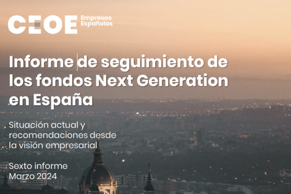 CEOE advierte de que la colaboración público-privada sigue siendo el principal cuello de botella para el Plan de Recuperación