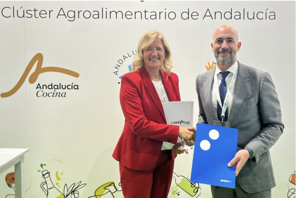 ANGED y LANDALUZ firman un convenio para dinamizar la cadena alimentaria de Andalucía