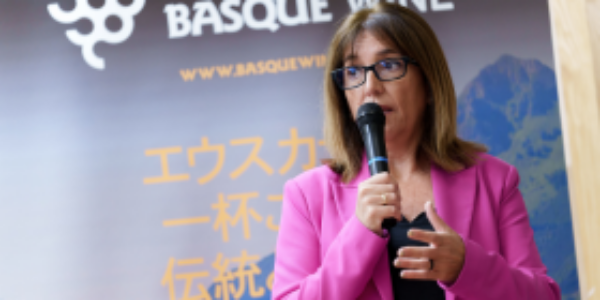 ‘Las presentaciones de las bodegas de Rioja Alavesa, Txakoli y Sidra en Japón han abierto una gran puerta a próximas exportaciones’