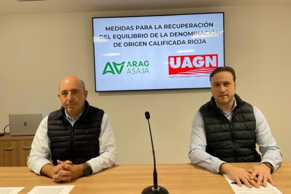 ARAG-ASAJA y UAGN presentan un acuerdo para la recuperación de la rentabilidad de los viticultores de Rioja