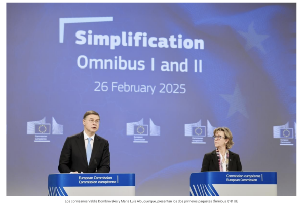 La Comisión Europea presenta los dos primeros paquetes Ómnibus para simplificar el marco regulatorio para las empresas