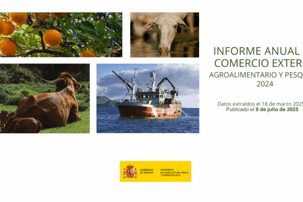 El sector agroalimentario y pesquero se consolida como el sector con el mayor superávit comercial de la economía española