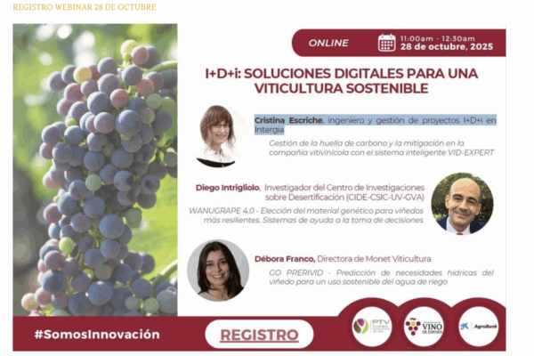 Soluciones digitales para una viticultura sostenible