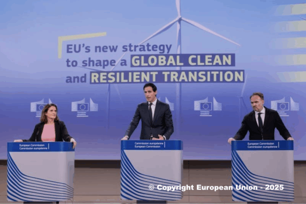 Nueva estrategia de la UE para configurar una transición mundial limpia y resiliente