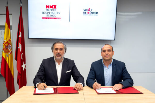 Vinos de Madrid y  Madrid Hospitality School firman un acuerdo de colaboración