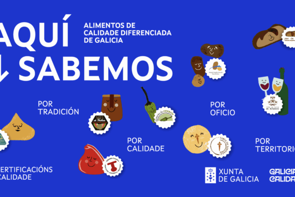 Galicia agrupa sus alimentos y vinos de calidad diferenciada bajo la nueva marca ‘Aquí Sabemos’